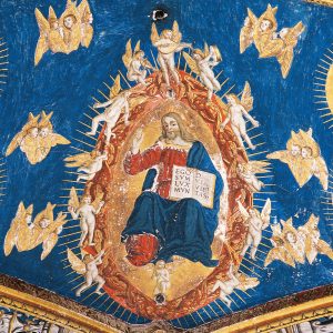 Albi, cathédrale, voûte du choeur / Christ en majesté
